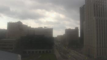 Weather camera view of Akron-Summit County Public Library.