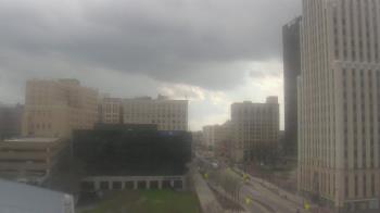 Weather camera view of Akron-Summit County Public Library.