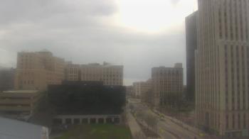 Weather camera view of Akron-Summit County Public Library.