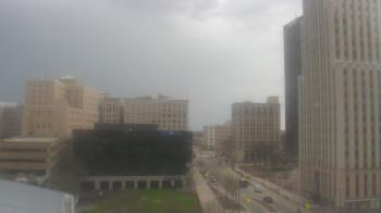 Weather camera view of Akron-Summit County Public Library.