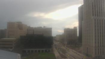 Weather camera view of Akron-Summit County Public Library.