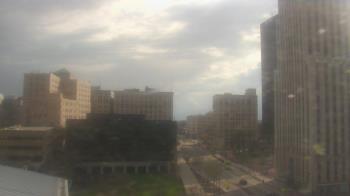 Weather camera view of Akron-Summit County Public Library.