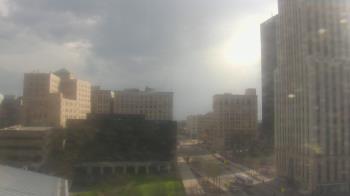 Weather camera view of Akron-Summit County Public Library.