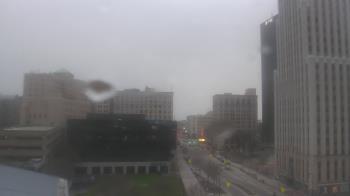 Weather camera view of Akron-Summit County Public Library.