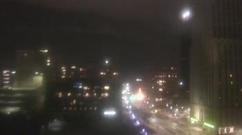 Weather camera view of Akron-Summit County Public Library.