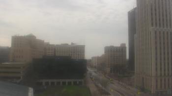 Weather camera view of Akron-Summit County Public Library.