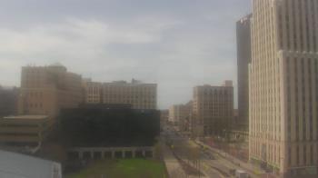 Weather camera view of Akron-Summit County Public Library.