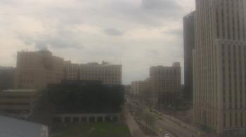 Weather camera view of Akron-Summit County Public Library.