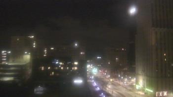 Weather camera view of Akron-Summit County Public Library.