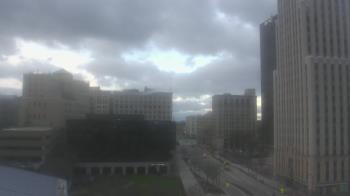 Weather camera view of Akron-Summit County Public Library.