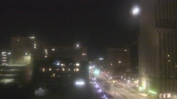 Weather camera view of Akron-Summit County Public Library.