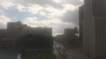 Weather camera view of Akron-Summit County Public Library.