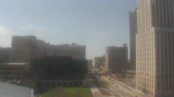 Weather camera view of Akron-Summit County Public Library.