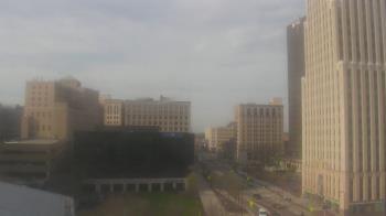 Weather camera view of Akron-Summit County Public Library.