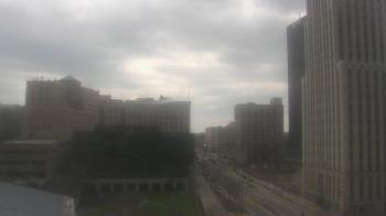 Weather camera view of Akron-Summit County Public Library.