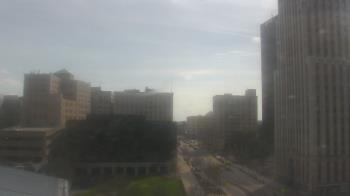 Weather camera view of Akron-Summit County Public Library.