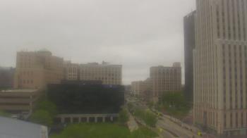 Weather camera view of Akron-Summit County Public Library.