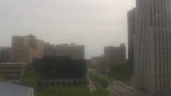 Weather camera view of Akron-Summit County Public Library.