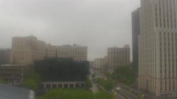 Weather camera view of Akron-Summit County Public Library.