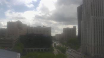 Weather camera view of Akron-Summit County Public Library.