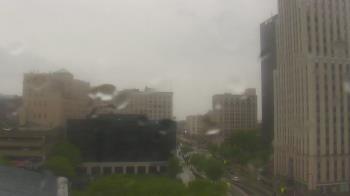 Weather camera view of Akron-Summit County Public Library.