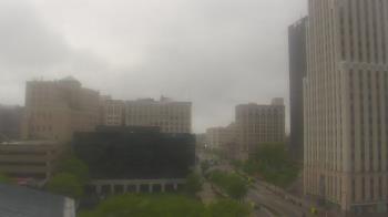 Weather camera view of Akron-Summit County Public Library.