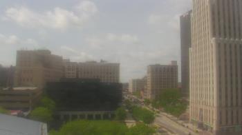 Weather camera view of Akron-Summit County Public Library.
