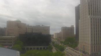 Weather camera view of Akron-Summit County Public Library.