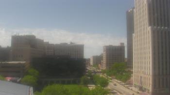 Weather camera view of Akron-Summit County Public Library.