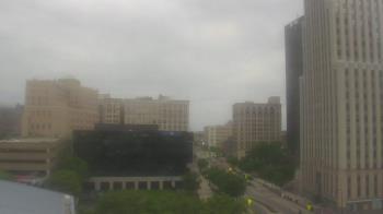 Weather camera view of Akron-Summit County Public Library.