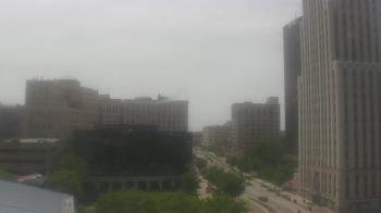 Weather camera view of Akron-Summit County Public Library.