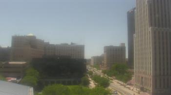 Weather camera view of Akron-Summit County Public Library.