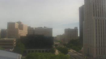 Weather camera view of Akron-Summit County Public Library.