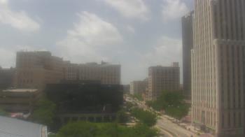 Weather camera view of Akron-Summit County Public Library.