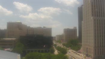 Weather camera view of Akron-Summit County Public Library.
