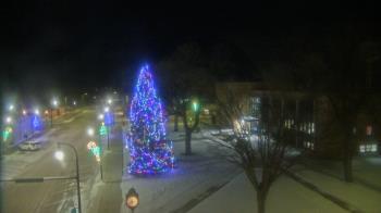 Weather camera view of Security State Bank.