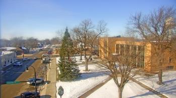 Weather camera view of Security State Bank.