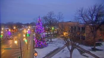 Weather camera view of Security State Bank.