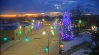 Weather camera view of Security State Bank.
