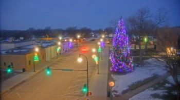 Weather camera view of Security State Bank.