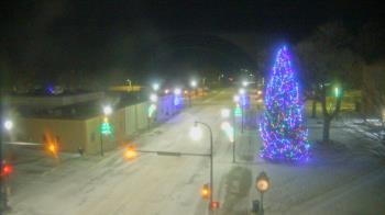 Weather camera view of Security State Bank.