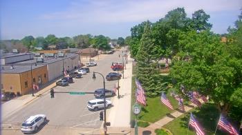 Weather camera view of Security State Bank.