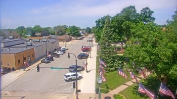 Weather camera view of Security State Bank.