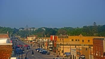 Weather camera view of Security State Bank.