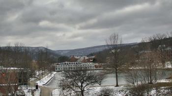 Weather camera view of Penn State University Altoona Campus.