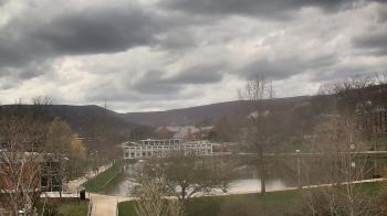 Weather camera view of Penn State University Altoona Campus.