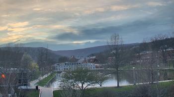 Weather camera view of Penn State University Altoona Campus.