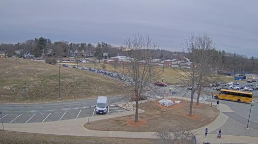 Weather camera view of Andover SHS.