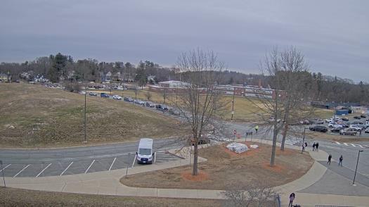 Weather camera view of Andover SHS.