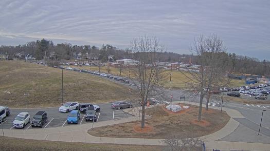 Weather camera view of Andover SHS.